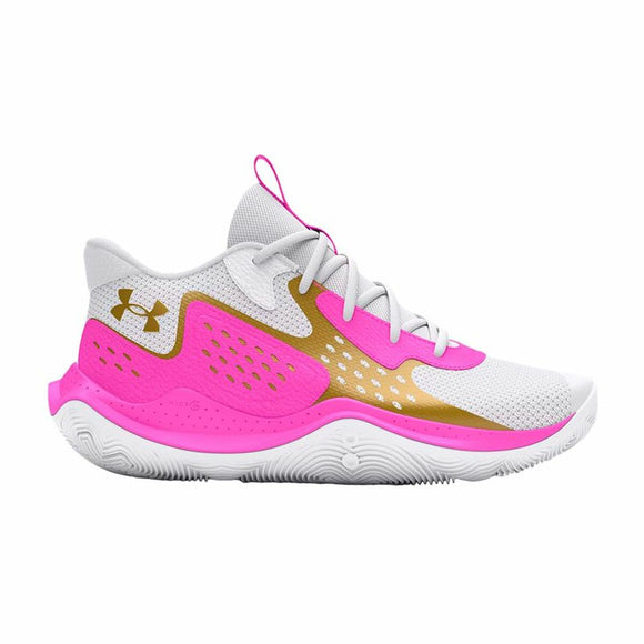 Basketball Shoes for Adults Under Armour Jet '23 White-0