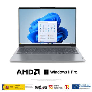 Laptop Lenovo 21MW0042SP 16" 16 GB RAM 512 GB SSD AMD Ryzen 5 7535HS Spanish Qwerty-0