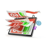 Tablet Lenovo ZAEH0175PL Octa Core 4 GB RAM 128 GB Blue 10,1"-14