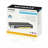 Cabinet Switch Netgear GS108PP-100EUS 16 Gbps-1