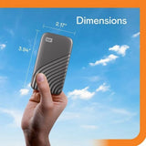 External Hard Drive Western Digital My Passport 2 TB SSD-9