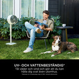 Freestanding Fan Shark White-13