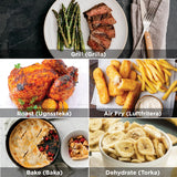 Barbecue Portable NINJA AG351EU 5EN1 Metal Stainless steel-5