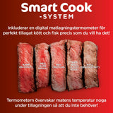 Barbecue Portable NINJA AG351EU 5EN1 Metal Stainless steel-4