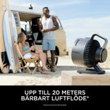 Table Fan Shark Grey-13