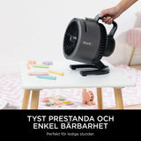 Table Fan Shark Grey-11