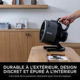 Table Fan Shark Grey-5