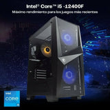 Desktop PC PcCom Ready Intel Core i5-12400F 32 GB RAM 1 TB SSD Nvidia Geforce RTX 4060-1