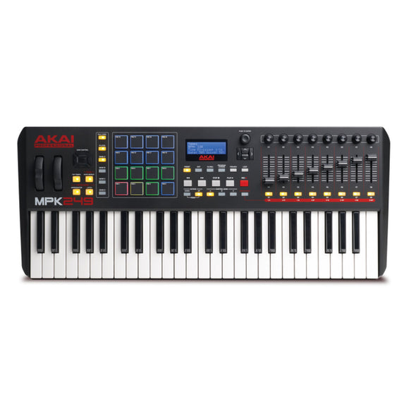 Keyboard Akai MPK249 MIDI Control unit-0