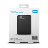 External Hard Drive Western Digital WDBUZG0010BBK-WESN USB 3.0 1 TB HDD 1 TB SSD-7