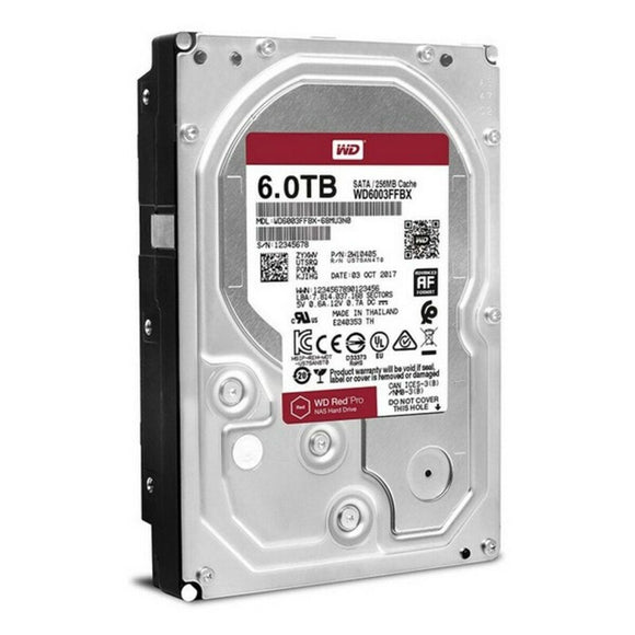 Hard Drive Western Digital WD6003FFBX 6 TB 3.5