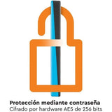 External Hard Drive Western Digital My Passport 4TB Blue-24