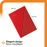 External Hard Drive Western Digital WDBPKJ0040BRD-WESN 4TB Red-11