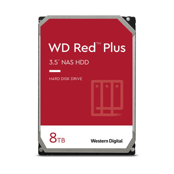 Hard Drive Red Plus 8 TB 3,5