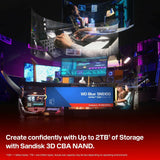 Hard Drive Western Digital WDS200T5B0E 2 TB SSD-5