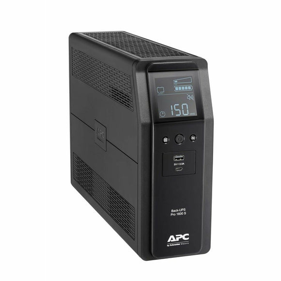 Uninterruptible Power Supply System Interactive UPS APC BR1600SI-0