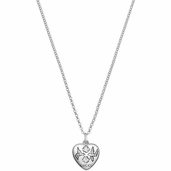 Ladies' Necklace Gucci YBB455542001 Silver-0