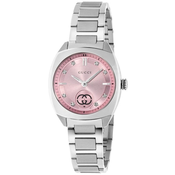 Ladies' Watch Gucci YA142511 Silver-0