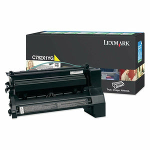 Original Toner Lexmark C782X1YG Yellow-0