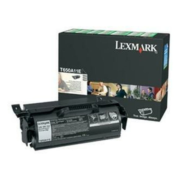 Toner Lexmark T650A11E Black-0