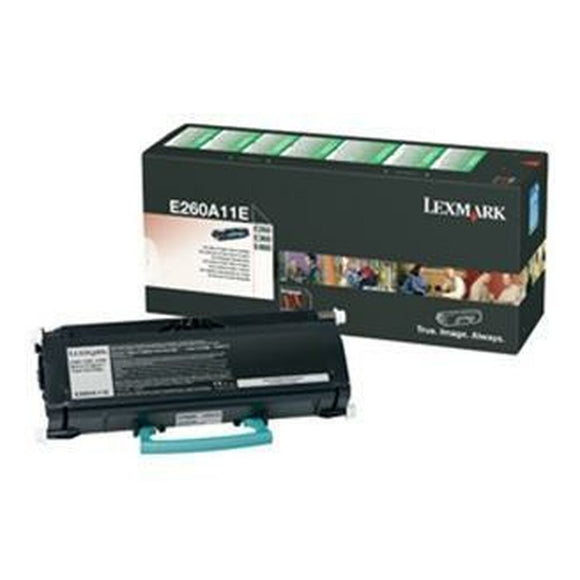 Toner Lexmark E260A11E Black-0