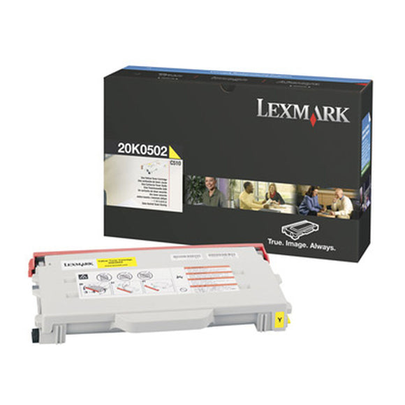 Toner Lexmark C-510 Yellow White-0