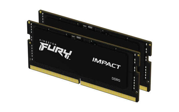 Kingston KF548S38IBK2-64 64GB 4800MHz DDR5 CL38 SODIMM (Kit of 2) FURY Impact | Kingston-0