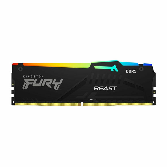 RAM Memory Kingston FURY Beast RGB DDR5 CL36 32 GB-0