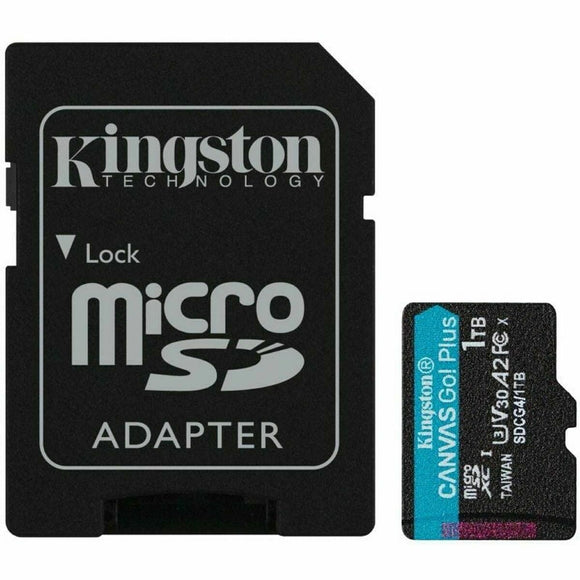 Micro SD Memory Card with Adaptor Kingston SDCG4/1TB-0