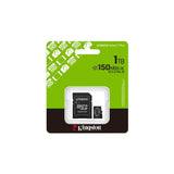 Micro SD Memory Card with Adaptor Kingston SDCS3 1 TB-16