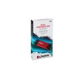 External Hard Drive Kingston SPSD/2TB Black Red-7
