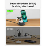 Cordless Charger Belkin WIZ040KQCH Black-5