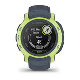 Smartwatch GARMIN Instinct 2 Surf Edition Lime 0,9" Grey Verde, gris-11