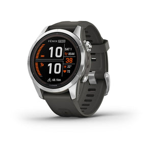 Smartwatch GARMIN 010-02776-01 Graphite Silver 1,2"-0