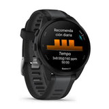 Smartwatch GARMIN Forerunner 165 Music Black 1,2" 43 mm-3
