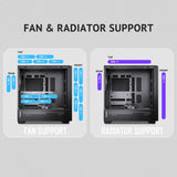 ATX Semi-tower Box Antec 0-761345-10177-6-22