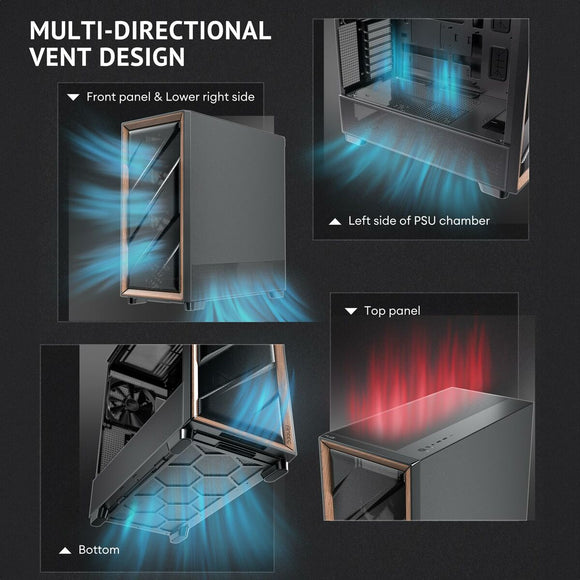 ATX Semi-tower Box Antec 0-761345-10177-6-30