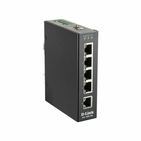 Cabinet Switch D-Link DIS-100E-5W RJ45 x 5-0