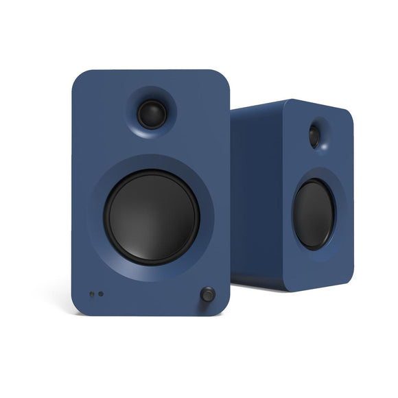 KANTO AUDIO 200W POWERED BOOKSHELF SPEAKERS WITH HDMI ARC, USB-C, AND BLUETOOTH 5.3 - MATTE BLUE, PAIR (INCL. TYPE C POWER CORD)-0