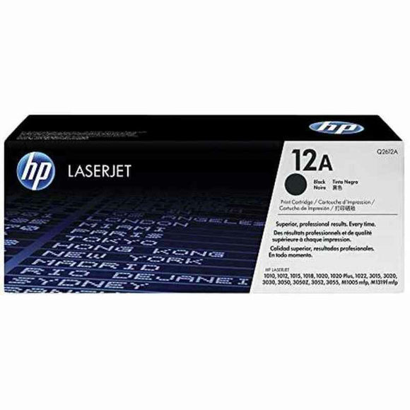 Original Toner HP Q2612A Black-0