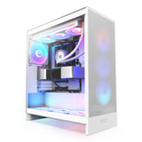 ATX Semi-tower Box NZXT H7 Flow RGB Midi White-17