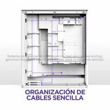 ATX Semi-tower Box NZXT H7 Flow RGB Midi White-23