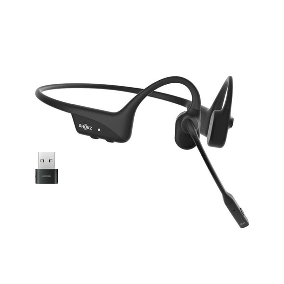 Bluetooth Headset with Microphone Shokz C110-AC-BK Black-0