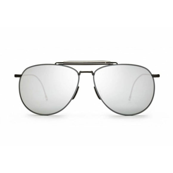 Unisex Sunglasses Thom Browne TB-015-LTD-BLK-GRY-62 Ø 62 mm-0