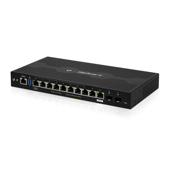 Router UBIQUITI ER-12 1000 MHz Black-0