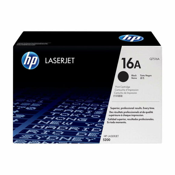 Original Toner HP 16A Black-0