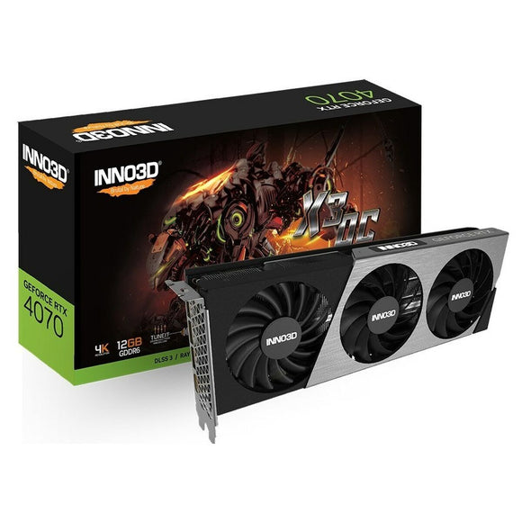 Graphics card INNO3D N40703-12D6X-179052L GEFORCE RTX 4070 12 GB GDDR6-0