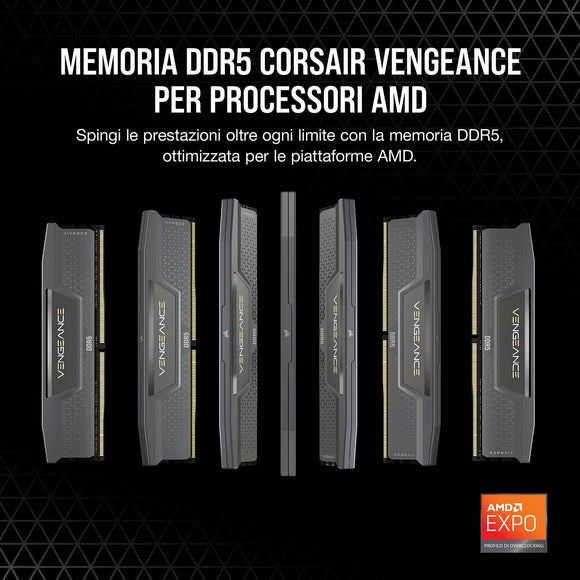Corsair Vengeance 64GB DDR5-6000 Kit (2x32GB), CL40, grau-0