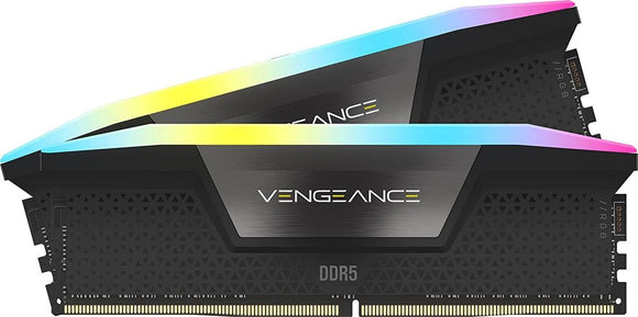 CORSAIR RAM Vengeance RGB - 32 GB (2 x 16 GB Kit) - DDR5 6400 DIMM CL32-0