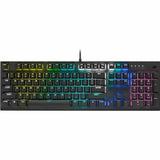 Keyboard Corsair Black French QWERTY-0